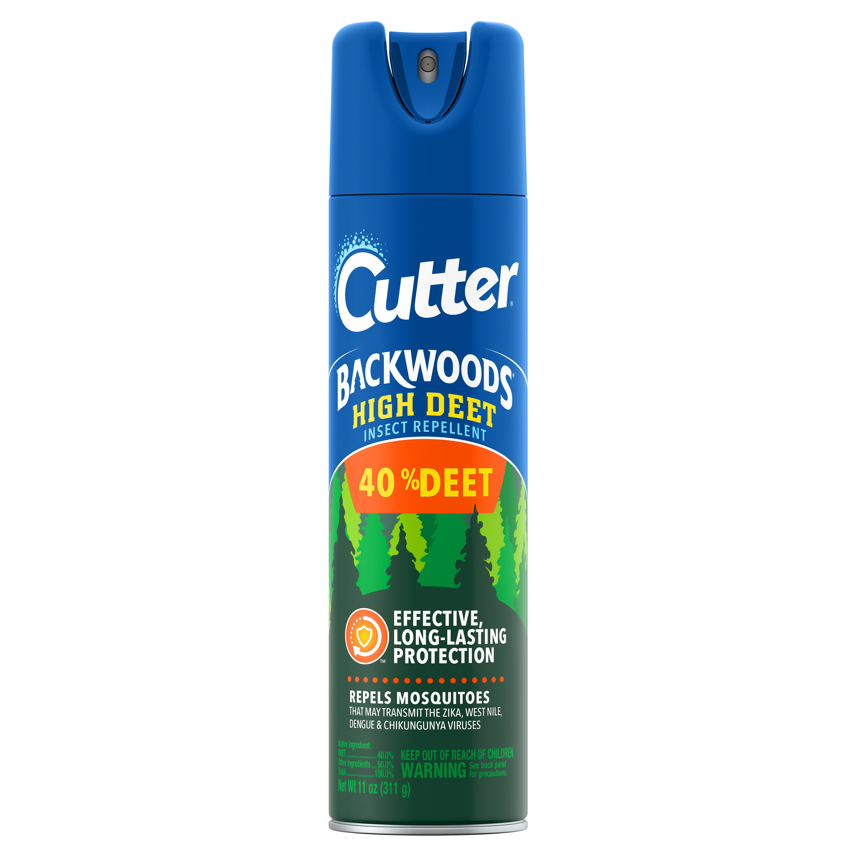 HG-86647 Backwoods 40DEET Aerosol 11oz Front